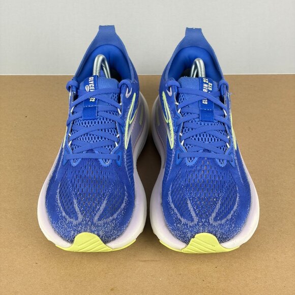 Brooks Glycerin GTS 22 Athletic Running Shoes Womens 8.5 Blue White Low Top - Picture 2 of 10